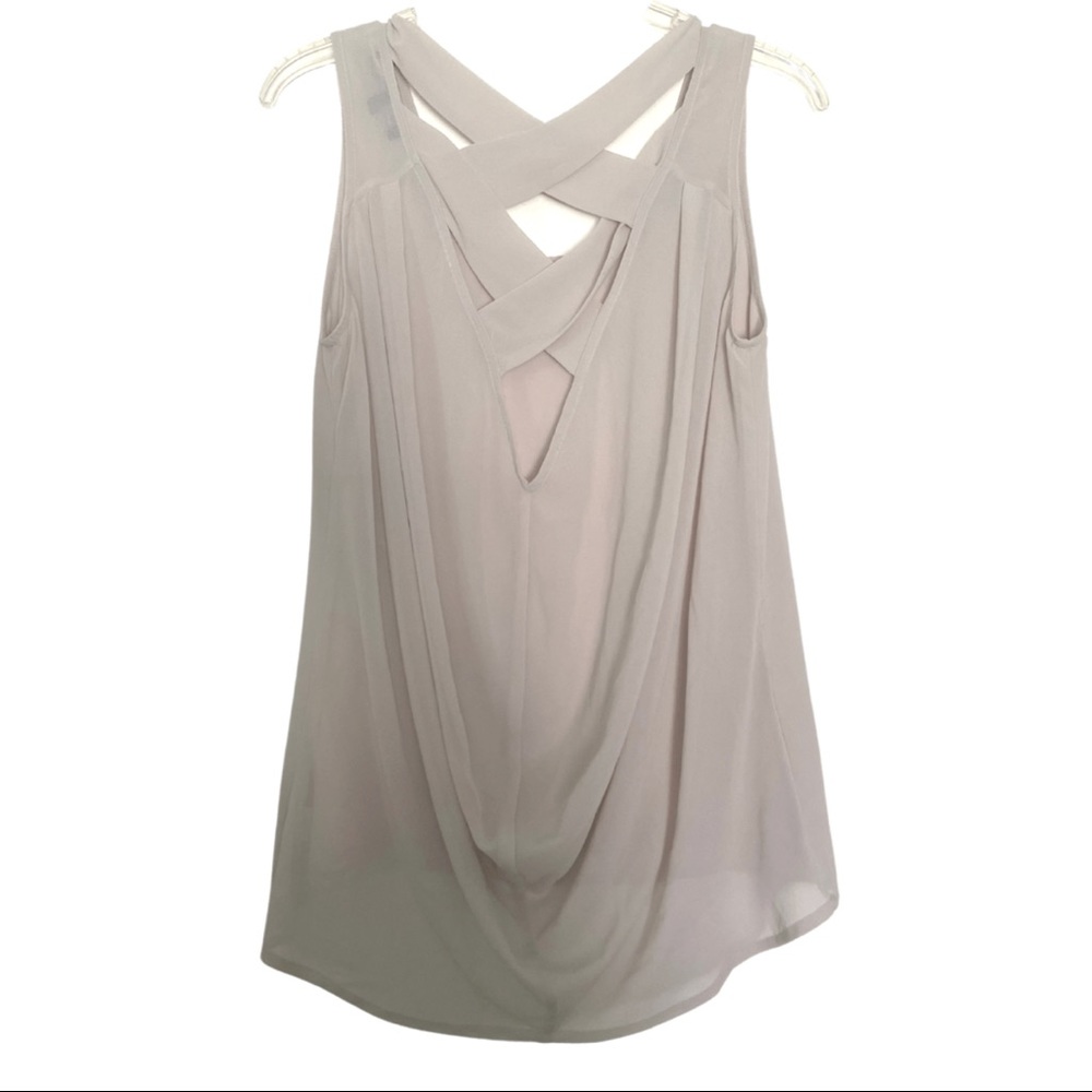 Foreign Exchange Sheer Blouse